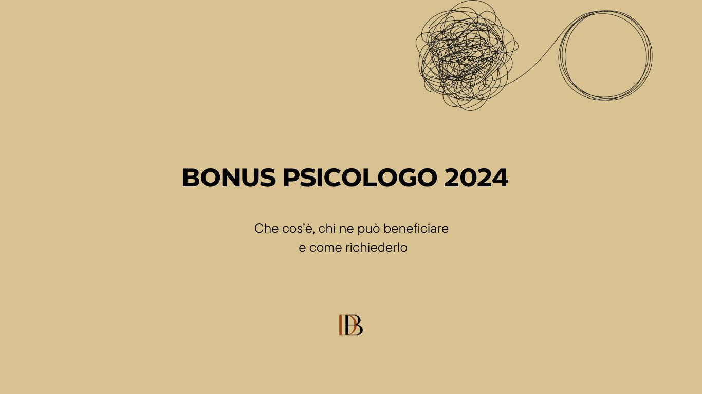 Bonus psicologo 2024