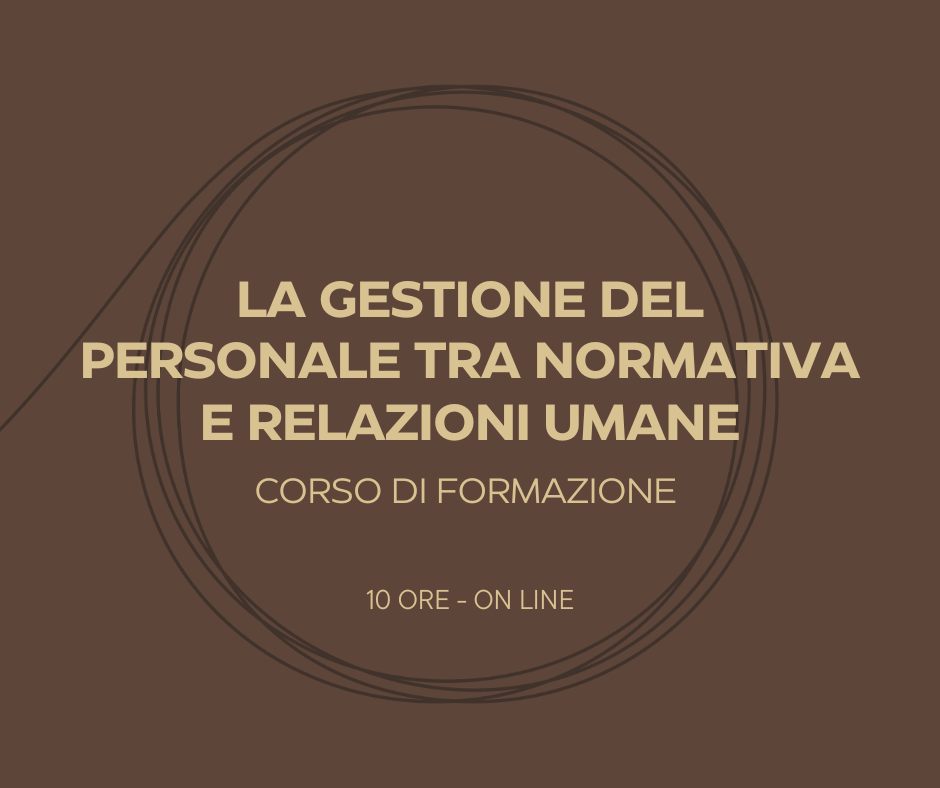 gestione personale normativa relazioni umane